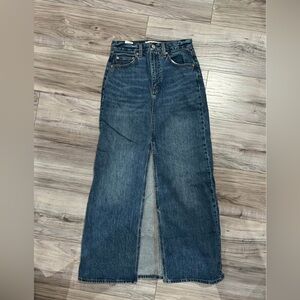 Aritzia Denim Forum Coco Denim Skirt